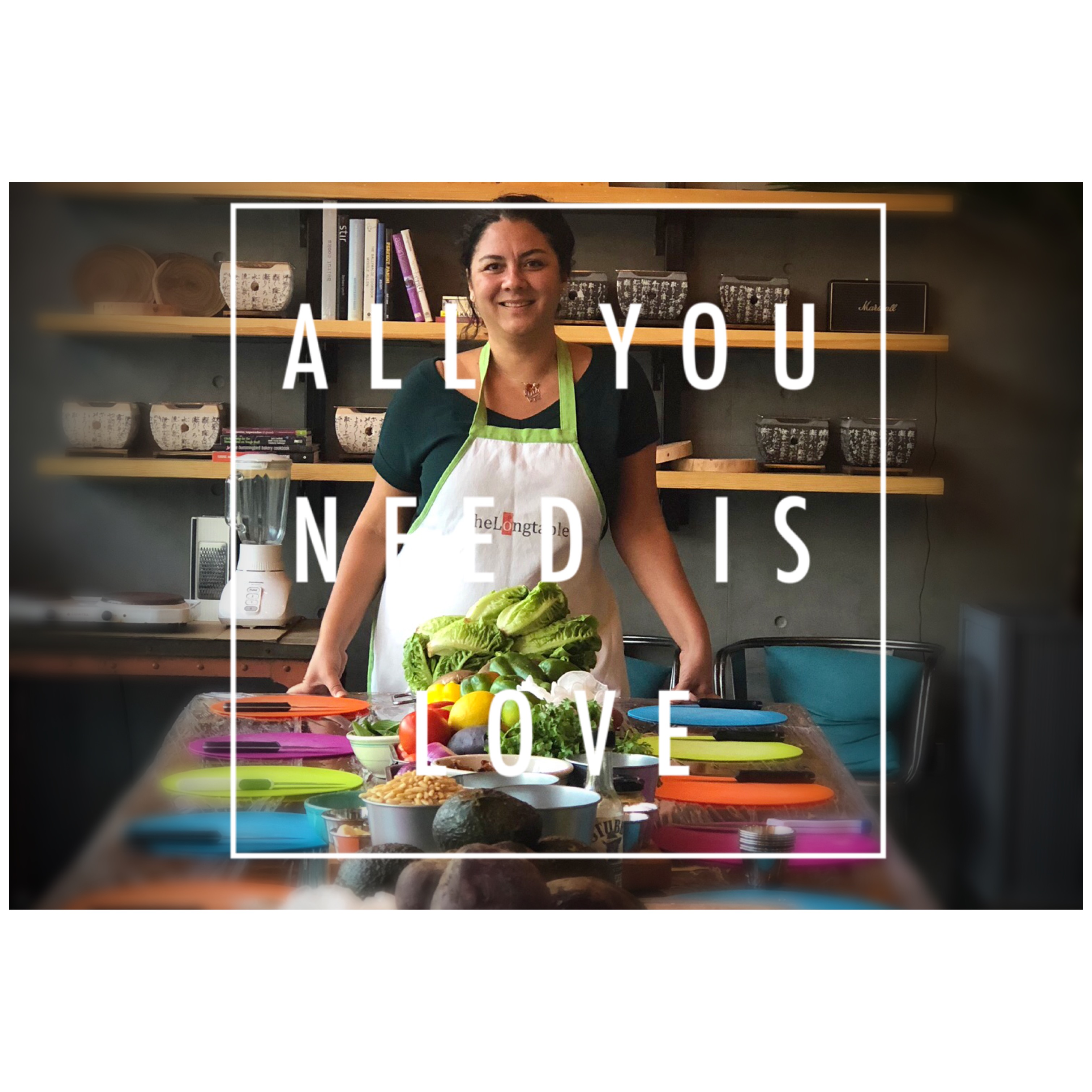 Filiz Hekimoglu at TheLongTable kitchen