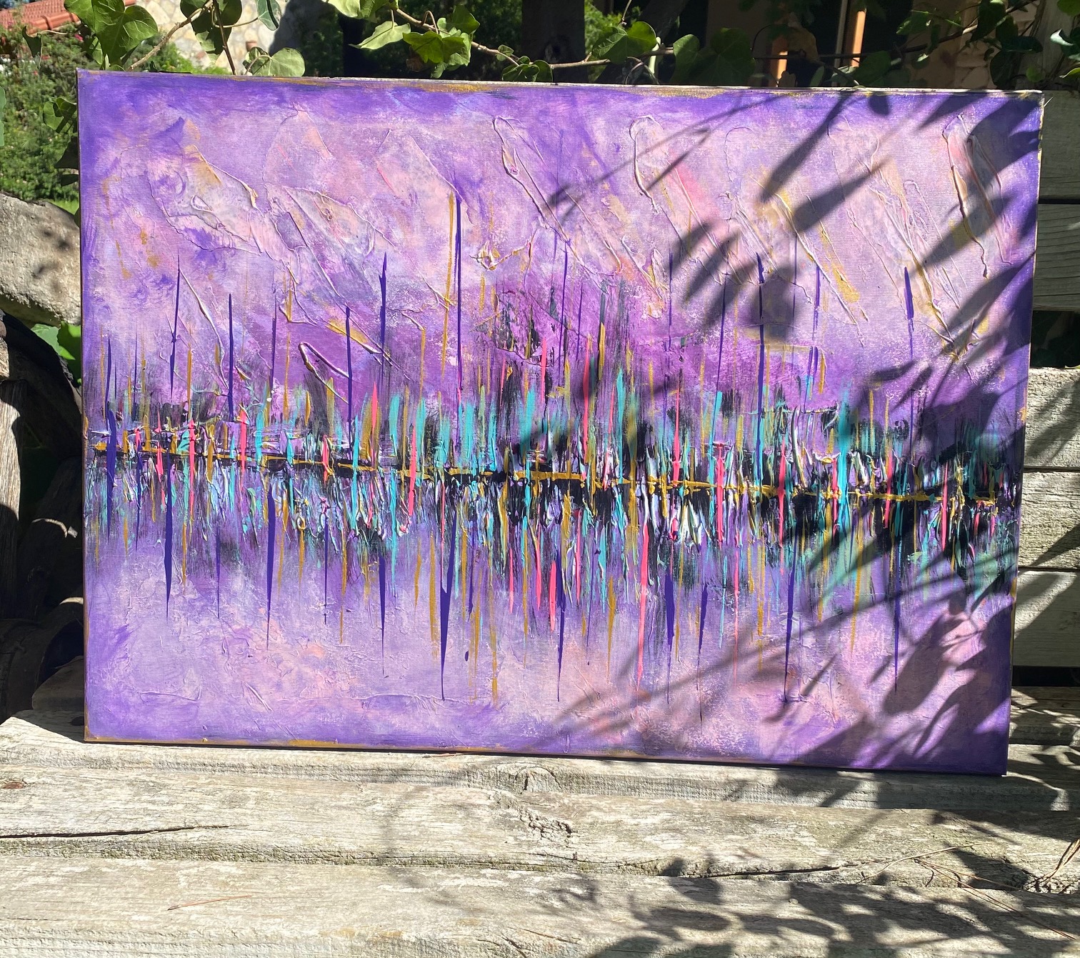 In the Purple Land — hand-painted by Betül