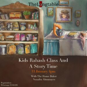 Kids Rahash Class And A Story Time 📔🥣
