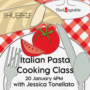 italian Tagliatelle  ‘Cooking class’  with italian Jessica Tonellato at @visi...