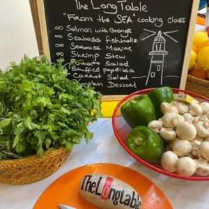ready to go with Elif soundofbeads for From The sea cooking class