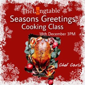 Seasons greetings cooking class