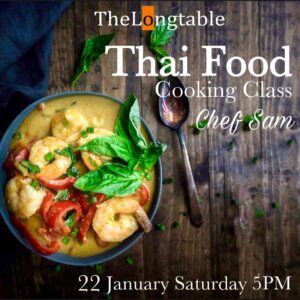 Exotic THAI Cooking class with Chef Sam chefsamwf