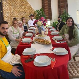 Mamma mia Italian pasta cooking class with chefmoudie . It was a amazing colo...