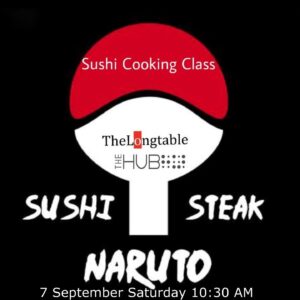 🍣Sushi Cooking Class with D&D Naruto Restaurant @dandd.naruto “Chef Shiva” at...