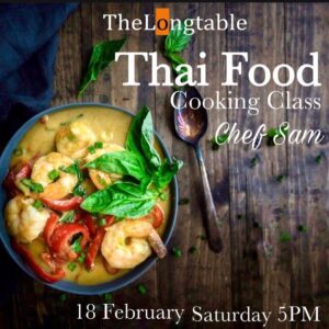 Exotic THAI Cooking class with Chef Sam chefsamwf